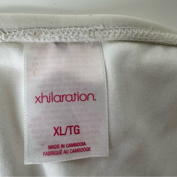 Xhilaration women’s white bikini bottoms with lace detailing size XL - Picture 5 of 8
